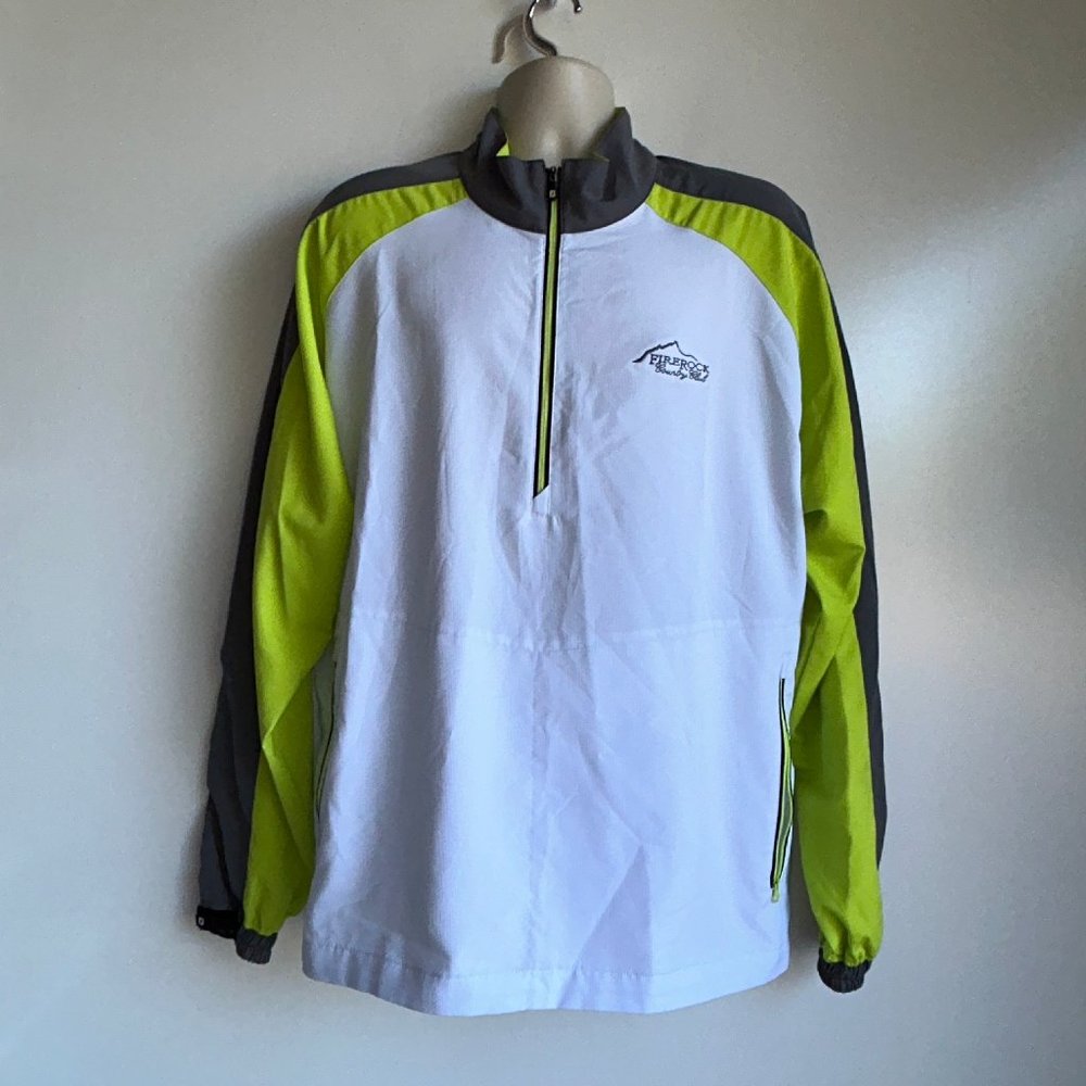 FJ FootJoy 1/2 Zip Long Sleeve Windbreaker Golf Jacket Men's XL